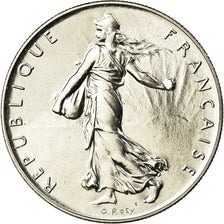 Moneta, Francia, Semeuse, Franc, 1987, Paris, FDC, Nichel, KM:925.1, Gadoury:474
