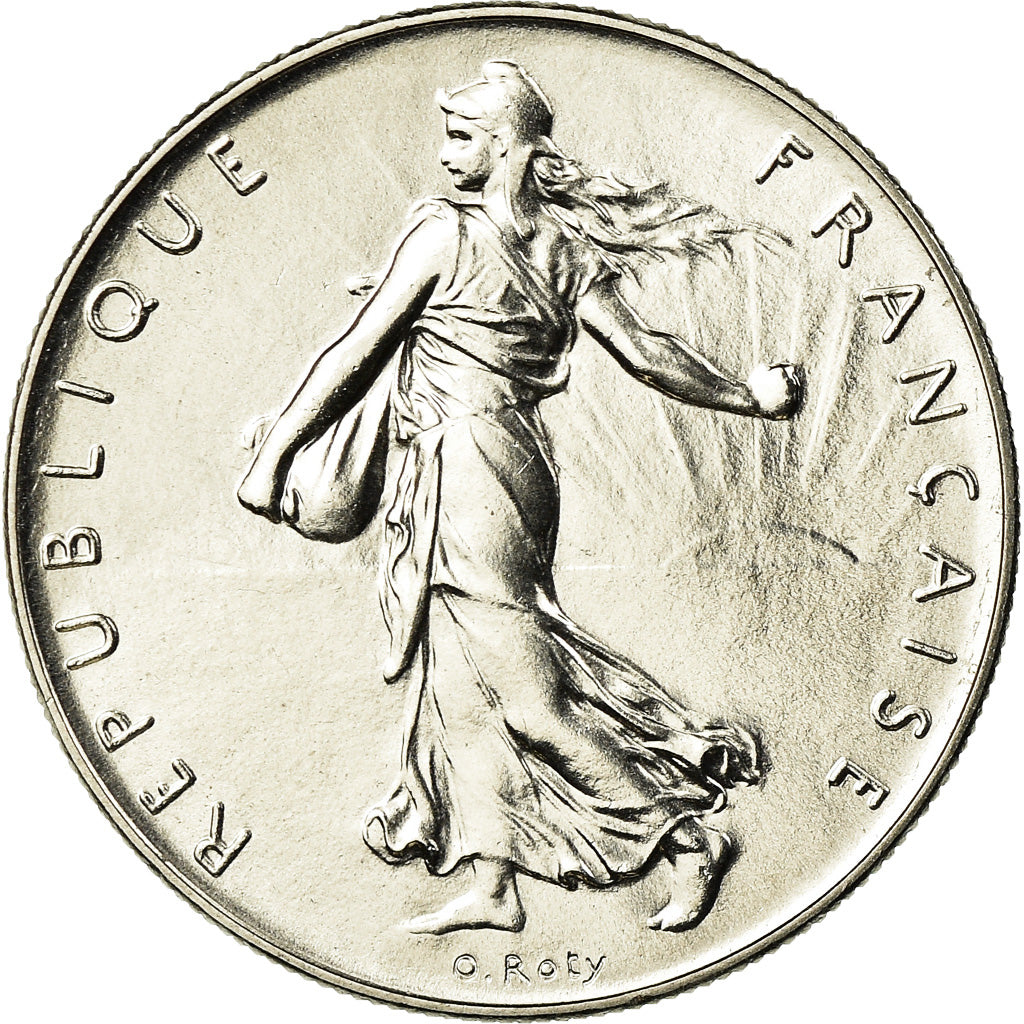 Münze, Frankreich, Semeuse, Franc, 1987, Paris, STGL, Nickel, KM:925.1