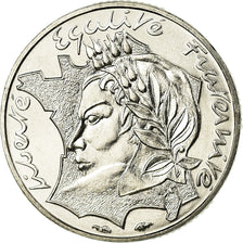 Coin, France, Jimenez, 10 Francs, 1986, Paris, MS(65-70), Nickel, KM:959