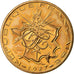 Coin, France, Mathieu, 10 Francs, 1987, Paris, MS(65-70), Nickel-brass, KM:940