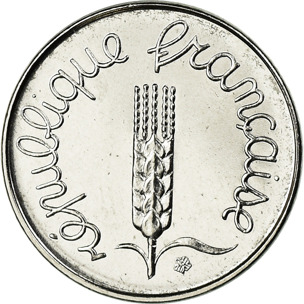 Moneda, Francia, Épi, Centime, 1978, Paris, FDC, Acero inoxidable, KM:928