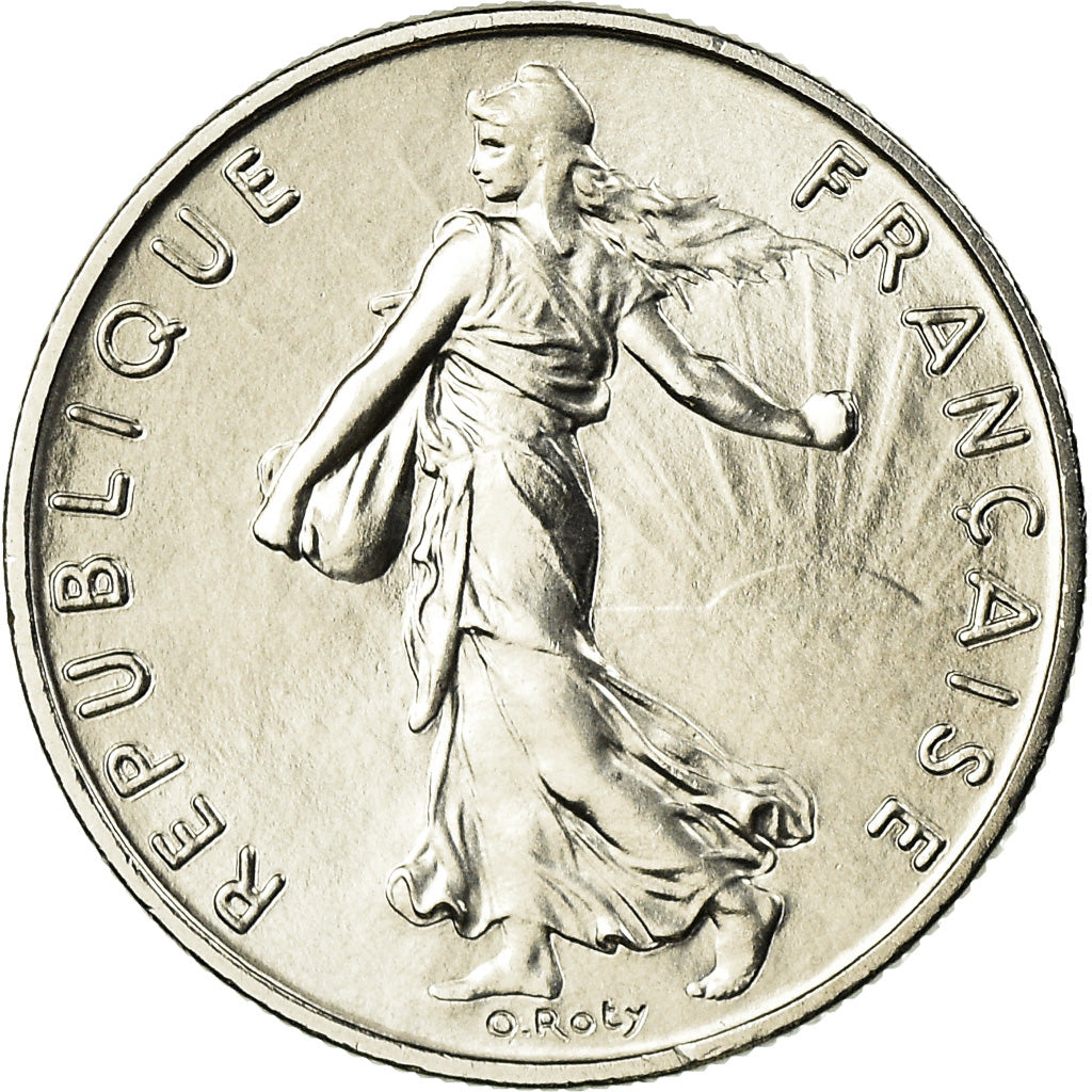Coin, France, Semeuse, 1/2 Franc, 1978, Paris, MS(65-70), Nickel, KM:931.1
