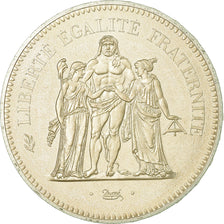 Coin, France, Hercule, 50 Francs, 1976, Paris, MS(65-70), Silver, KM:941.1