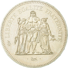 Coin, France, Hercule, 50 Francs, 1976, Paris, MS(65-70), Silver, KM:941.1
