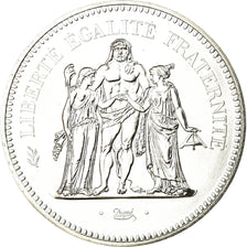 Coin, France, Hercule, 50 Francs, 1977, Paris, MS(65-70), Silver, KM:941.1