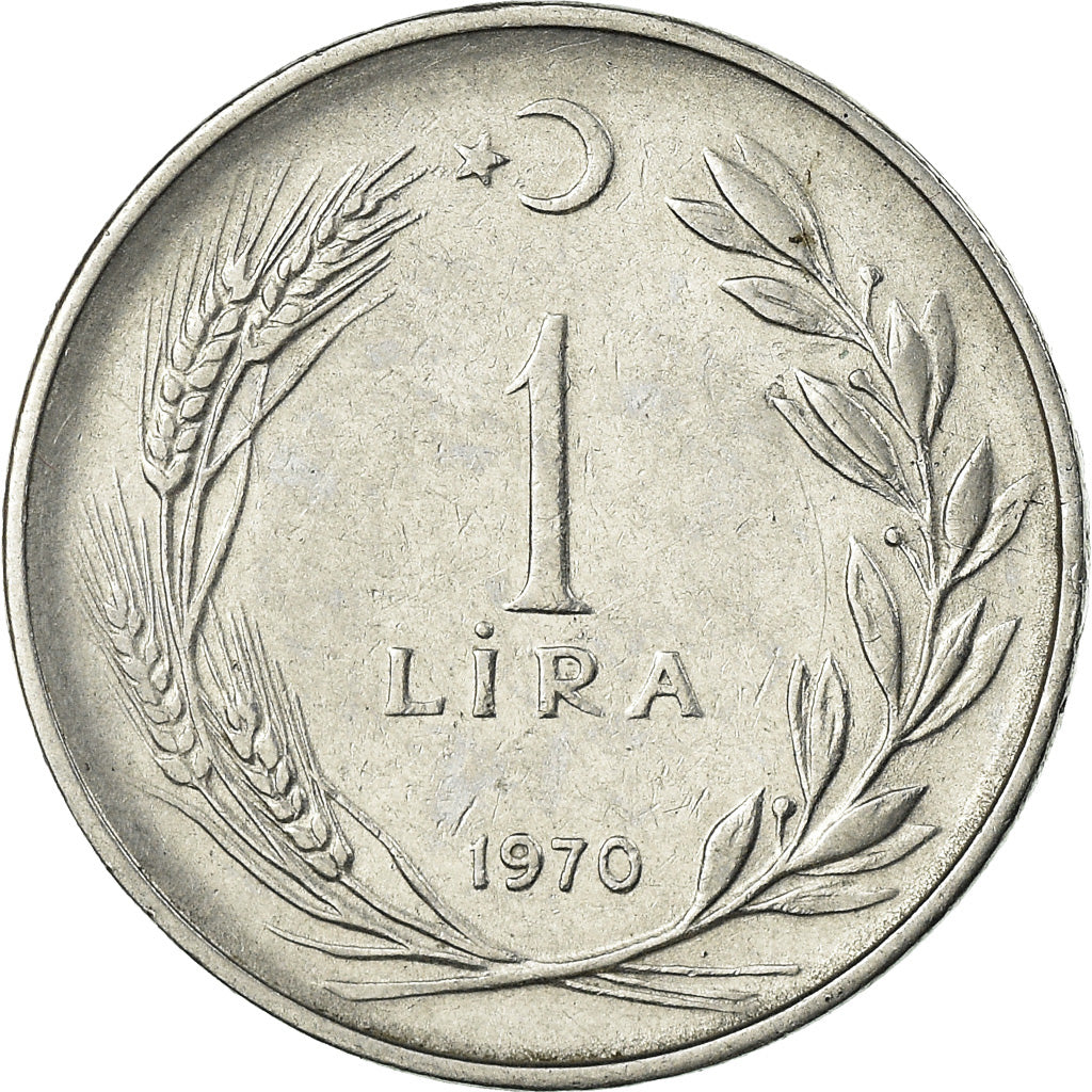 Monnaie, Turquie, Lira, 1970, TTB, Stainless Steel, KM:889a.2