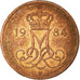 Monnaie, Danemark, Margrethe II, 5 Öre, 1984, Copenhagen, TTB, Copper Clad