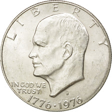 UNITED STATES, Eisenhower Dollar, Dollar, 1976, U.S. Mint, KM #206a, AU(50-53),.