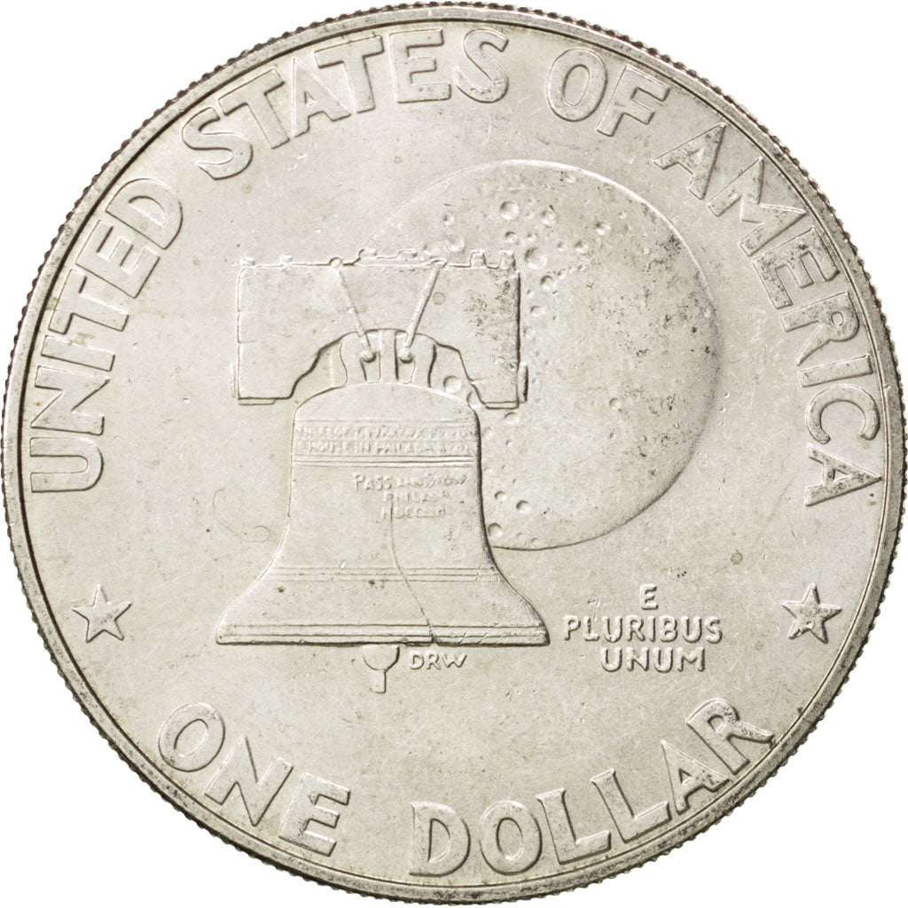 UNITED STATES, Eisenhower Dollar, Dollar, 1976, U.S. Mint, KM #206a, AU(50-53),.