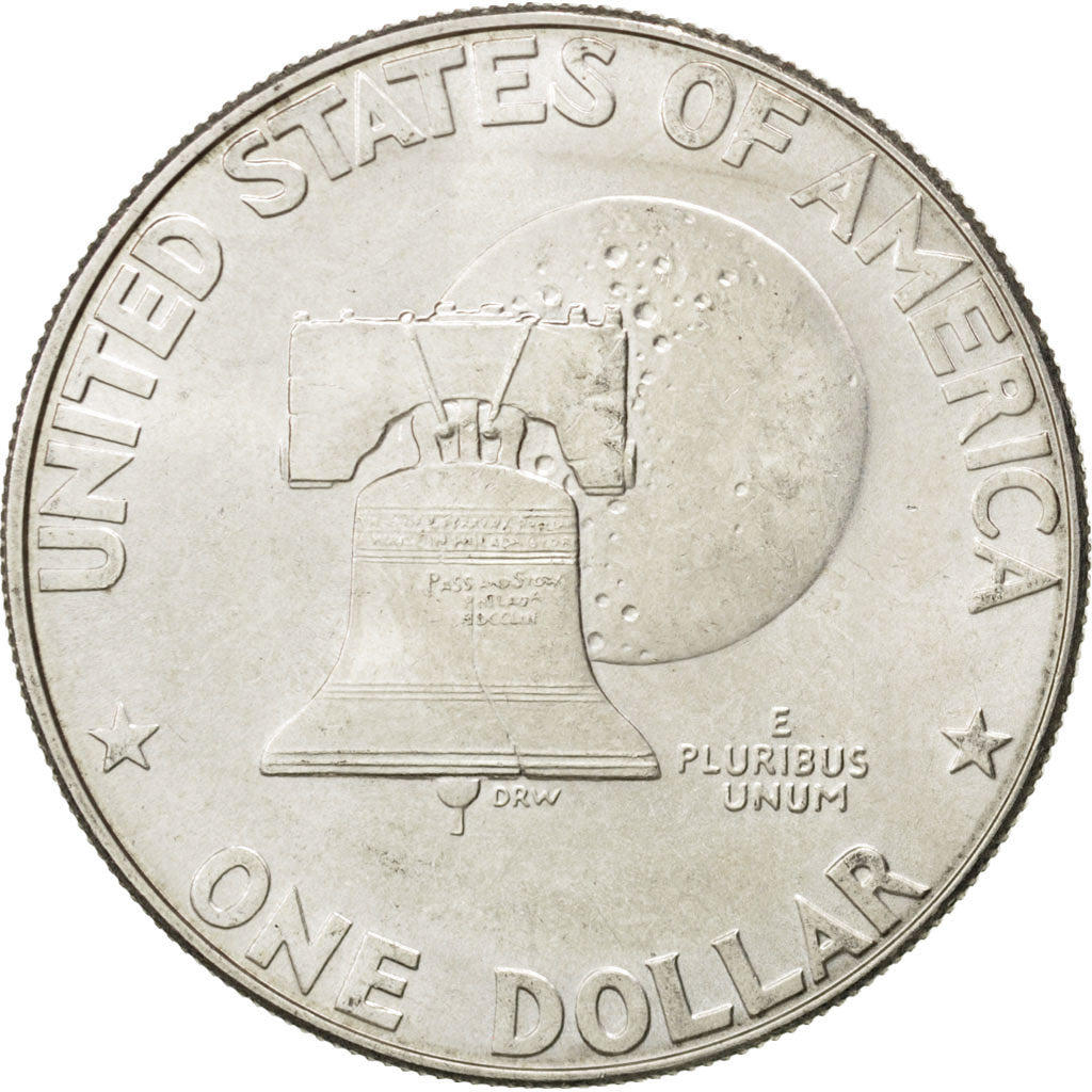 Coin, United States, Eisenhower Dollar, Dollar, 1976, U.S. Mint, San Francisco