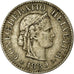 Coin, Switzerland, 10 Rappen, 1880, Bern, EF(40-45), Copper-nickel, KM:27