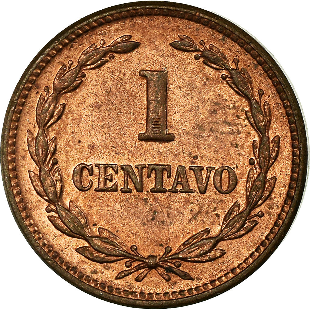 Coin, El Salvador, Centavo, 1972, EF(40-45), Bronze, KM:135.1