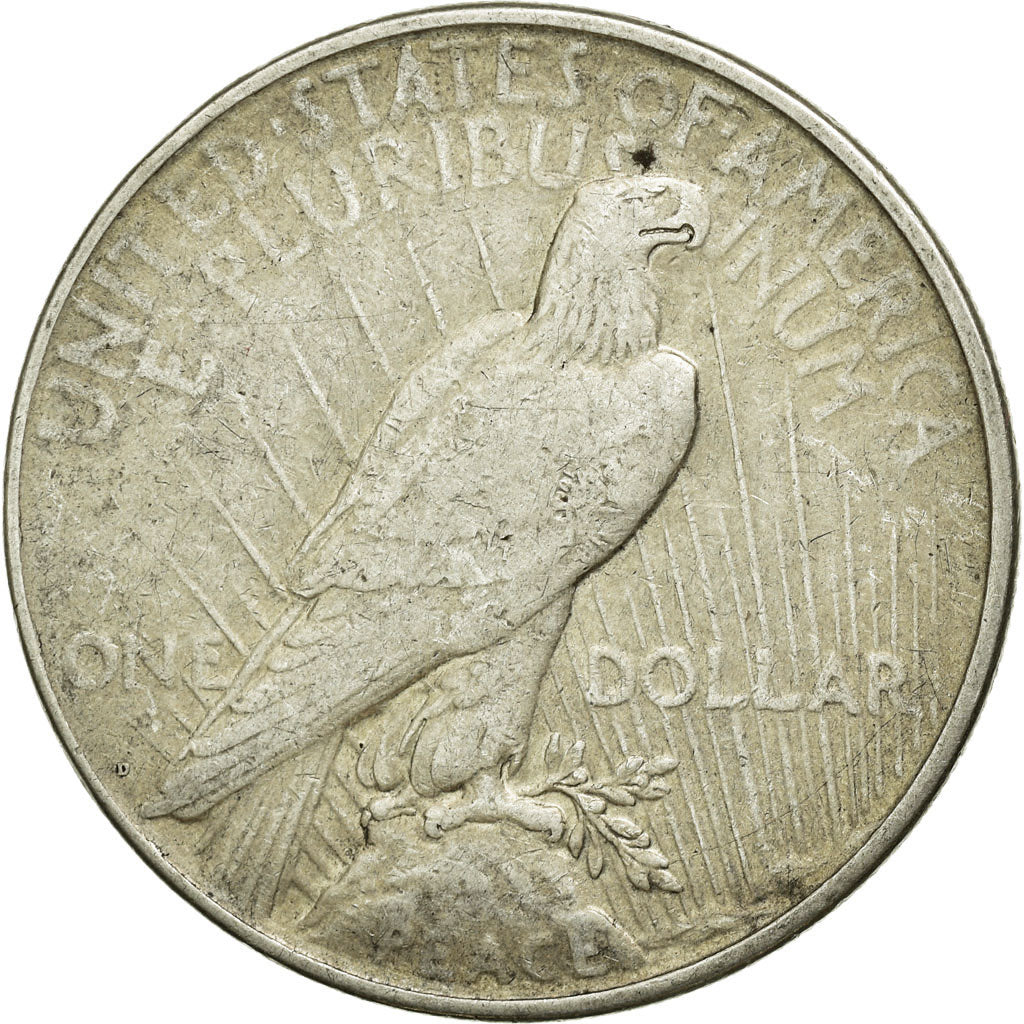 Moneta, Stati Uniti, Peace Dollar, Dollar, 1923, U.S. Mint, Denver, MB+