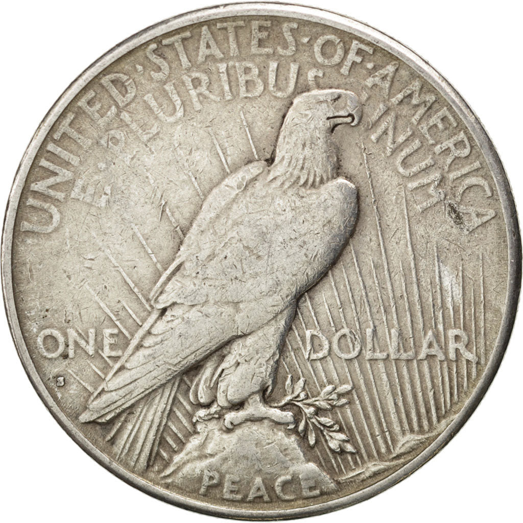 UNITED STATES, Peace Dollar, Dollar, 1928, U.S. Mint, KM #150, VF(30-35),...