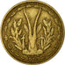 Coin, West African States, 5 Francs, 1969, VF(30-35), Aluminum-Nickel-Bronze