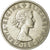 Moeda, Grã-Bretanha, Elizabeth II, 1/2 Crown, 1958, EF(40-45), Cobre-níquel