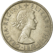 Coin, Great Britain, Elizabeth II, 1/2 Crown, 1959, EF(40-45), Copper-nickel
