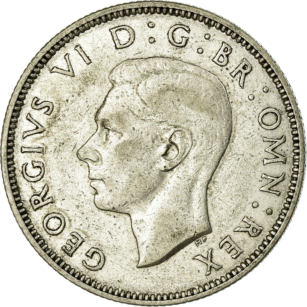 Coin, Great Britain, George VI, Florin, Two Shillings, 1939, EF(40-45), Silver