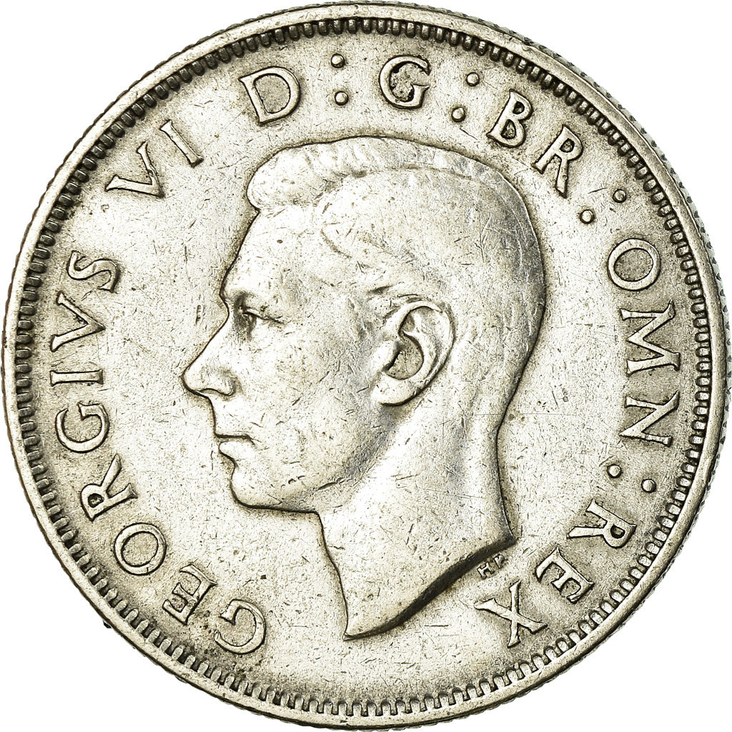 Coin, Great Britain, George VI, Florin, Two Shillings, 1944, EF(40-45), Silver