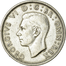 Coin, Great Britain, George VI, Florin, Two Shillings, 1944, EF(40-45), Silver