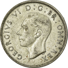 Coin, Great Britain, George VI, Florin, Two Shillings, 1946, EF(40-45), Silver