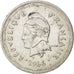 NEW HEBRIDES, 100 Francs, 1966, Paris, KM #1, AU(55-58), Silver, 36, Lecompte...