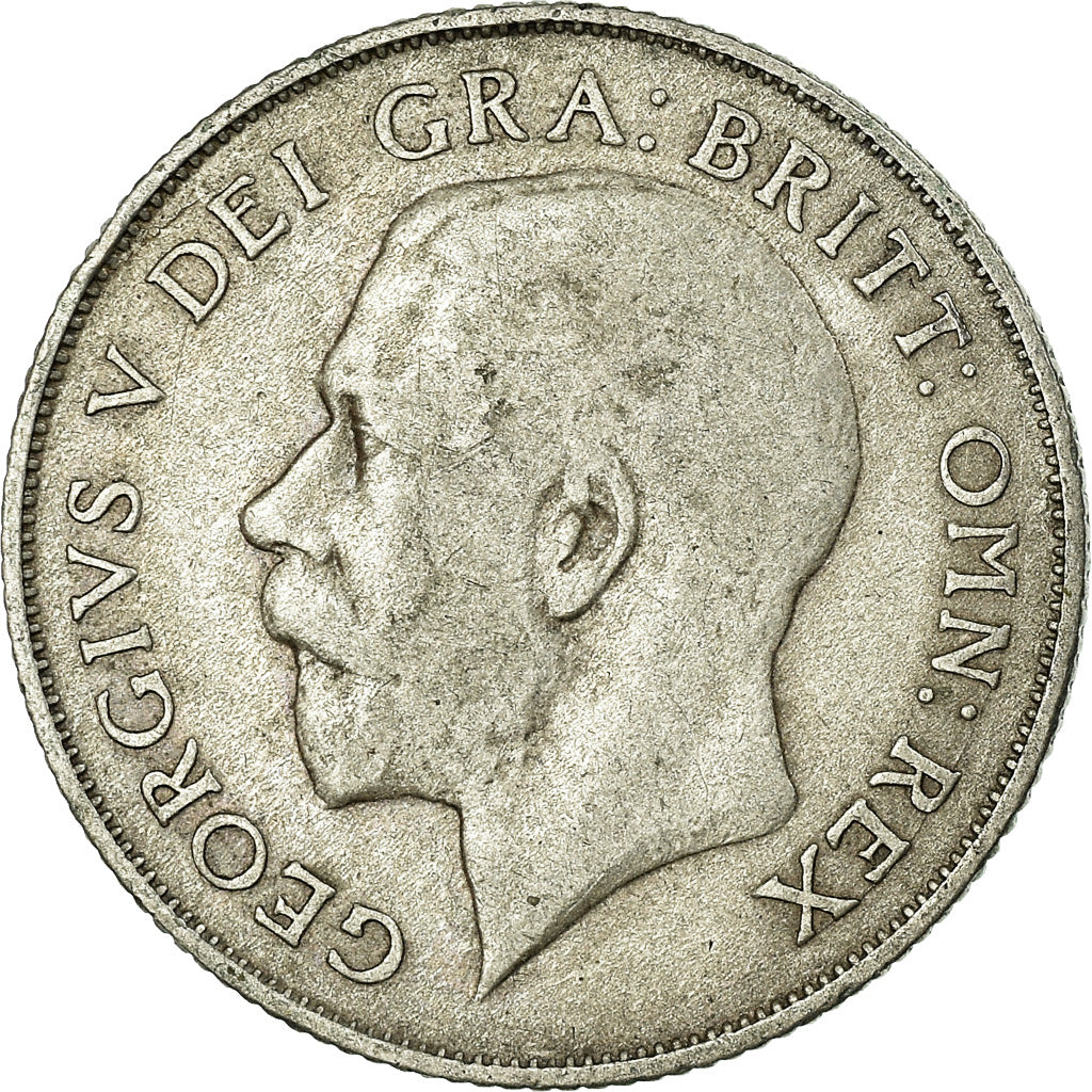 Coin, Great Britain, George V, Shilling, 1921, VF(30-35), Silver, KM:816a