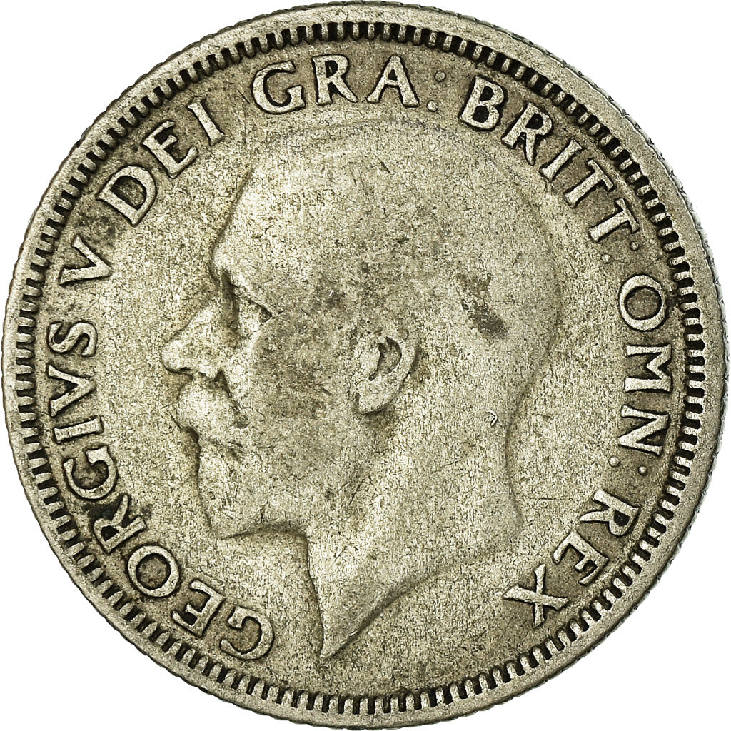 Coin, Great Britain, George V, Shilling, 1933, EF(40-45), Silver, KM:833