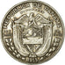 Coin, Panama, 1/2 Balboa, 1953, EF(40-45), Silver, KM:20