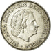 Coin, Netherlands, Juliana, 2-1/2 Gulden, 1959, EF(40-45), Silver, KM:185