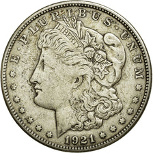 Coin, United States, Morgan Dollar, Dollar, 1921, U.S. Mint, San Francisco