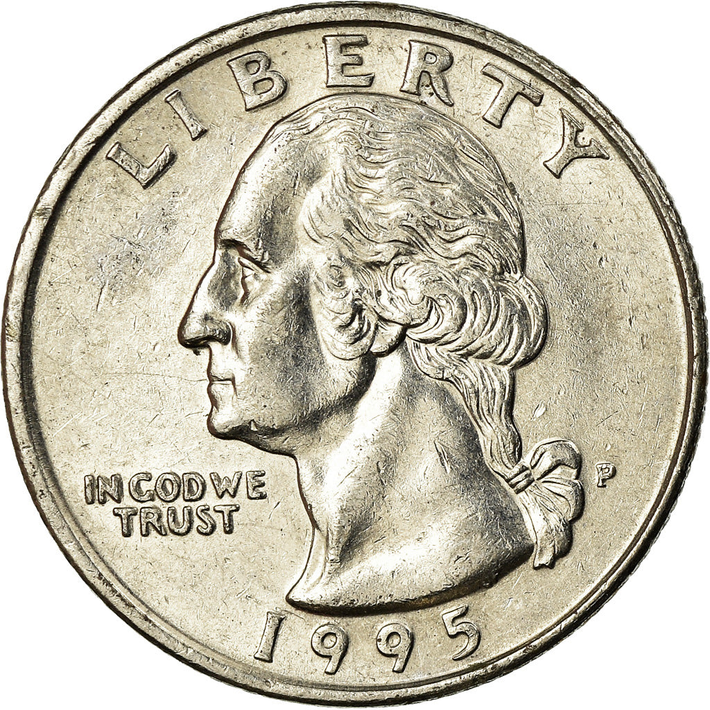 Moneda, Estados Unidos, Washington Quarter, Quarter, 1995, U.S. Mint