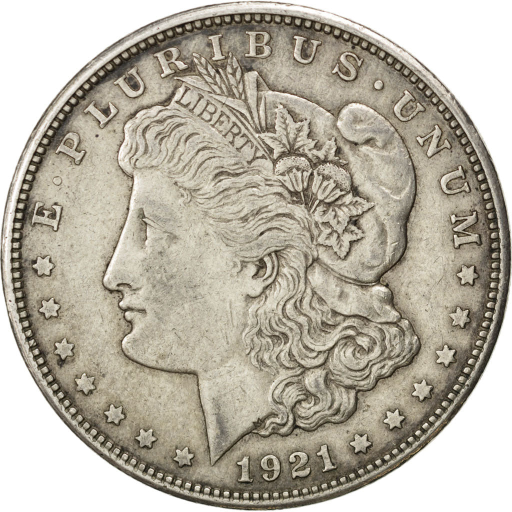 UNITED STATES, Peace Dollar, Dollar, 1921, U.S. Mint, KM #150, VF(30-35),...
