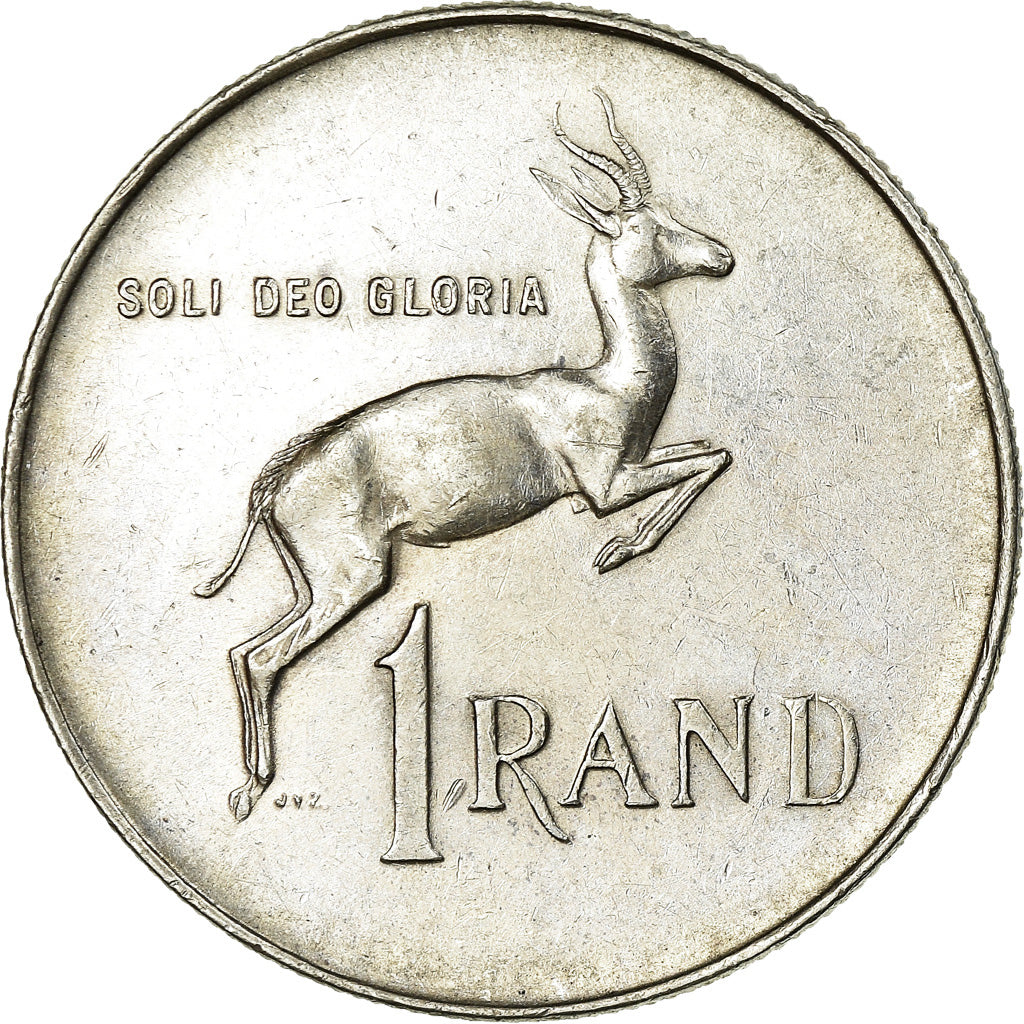 Coin, South Africa, Rand, 1966, EF(40-45), Silver, KM:71.1