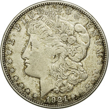 Coin, United States, Morgan Dollar, Dollar, 1921, U.S. Mint, Denver, VF(30-35)