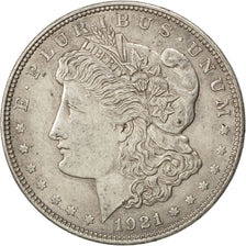UNITED STATES, Morgan Dollar, Dollar, 1921, U.S. Mint, KM #110, EF(40-45),...