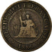 Coin, FRENCH INDO-CHINA, Cent, 1886, Paris, EF(40-45), Bronze, KM:1
