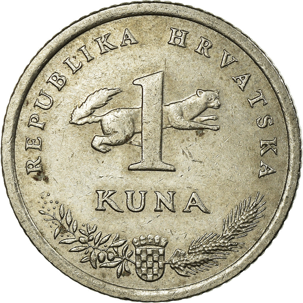 Coin, Croatia, Kuna, 2000, EF(40-45), Copper-Nickel-Zinc, KM:20.2