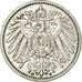 Moneta, GERMANIA - IMPERO, Wilhelm II, Mark, 1908, Karlsruhe, BB, Argento, KM:14