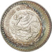 MEXICO, Onza, Troy Ounce of Silver, 1991, Mexico City, KM #494.3, AU(55-58),...