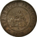 Coin, FRENCH INDO-CHINA, Cent, 1892, Paris, EF(40-45), Bronze, KM:1