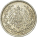 Coin, GERMANY - EMPIRE, 1/2 Mark, 1915, Berlin, AU(55-58), Silver, KM:17