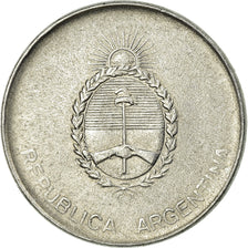 Coin, Argentina, 500 Australes, 1991, EF(40-45), Aluminum, KM:104
