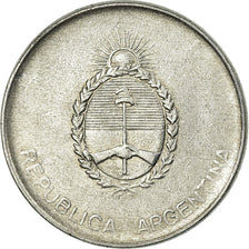 Coin, Argentina, 500 Australes, 1991, EF(40-45), Aluminum, KM:104