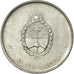 Coin, Argentina, 500 Australes, 1991, EF(40-45), Aluminum, KM:104