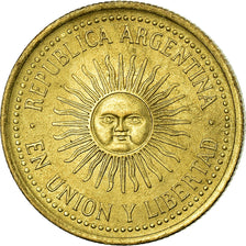 Coin, Argentina, 5 Centavos, 1992, EF(40-45), Aluminum-Bronze, KM:109