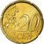 Spain, 20 Euro Cent, 2002, AU(55-58), Brass, KM:1044