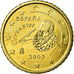 Spanje, 50 Euro Cent, 2003, UNC-, Tin, KM:1045