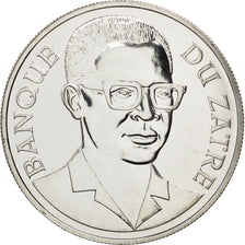 Coin, Zaire, 5 Zaïres, 1975, MS(63), Silver, KM:10