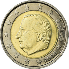 Belgium, 2 Euro, 2000, AU(55-58), Bi-Metallic, KM:231
